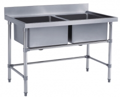 Sink Table，four sides，stainless steel，resistance to corrosion