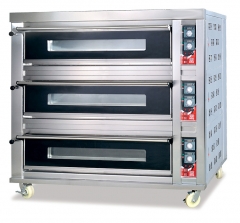 HTD-F  3 Layer  with 9/12 Trays Electric Oven