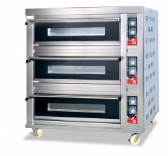 HTD-F  3 Layer  with 6 Trays Electric Oven