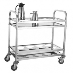0472  Dismounting Square Tube Stainless Steel Kettle Cart