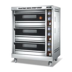 YXE 3 tier 6 tray oven(Luxury type with timing switch)
